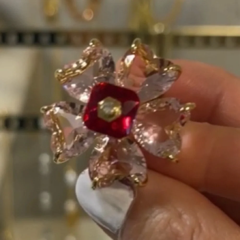 Swarovski‎ Idyllia cocktail ring NWT